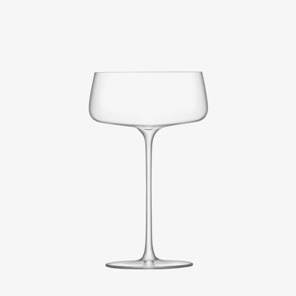 LSA Glassware - Metropolitan Champagne Saucer Set Of 4