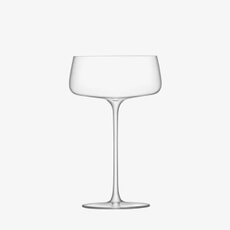 LSA Glassware - Metropolitan Champagne Saucer Set Of 4