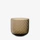 LSA Glassware - Dapple Tumbler Earth Brown Set Oif 2