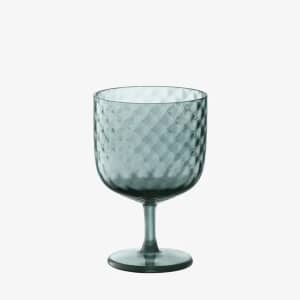 LSA Glassware - Dapple Wine Glass Blue Set Of 2