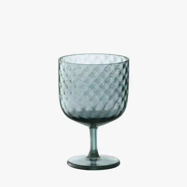 LSA Glassware - Dapple Wine Glass Blue Set Of 2