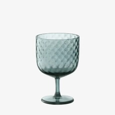 LSA Glassware - Dapple Wine Glass Blue Set Of 2