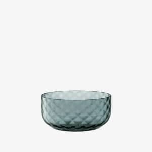 LSA Glassware - Dapple 12cm Bowl Blue
