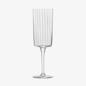 LSA Glassware - Gio Line Champagne Flute Set Of 4
