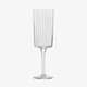 LSA Glassware - Gio Line Champagne Flute Set Of 4