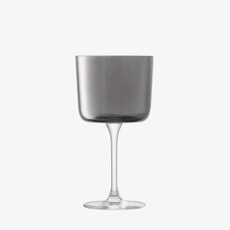 LSA Glassware - Lunar Wine Glass Grey Set Of 2