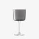 LSA Glassware - Lunar Wine Glass Grey Set Of 2