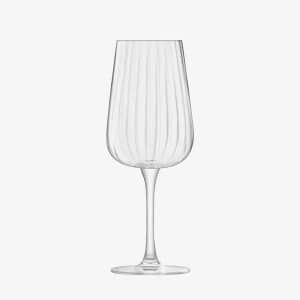 LSA Glassware - Arc Flow Flute Glass Set Of 2