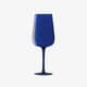 LSA Glassware - Arc Contrast Flute Glass Cobalt Set Of 2