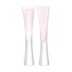 LSA Glassware - Moya Blush Champagne Flutes Set Of 2
