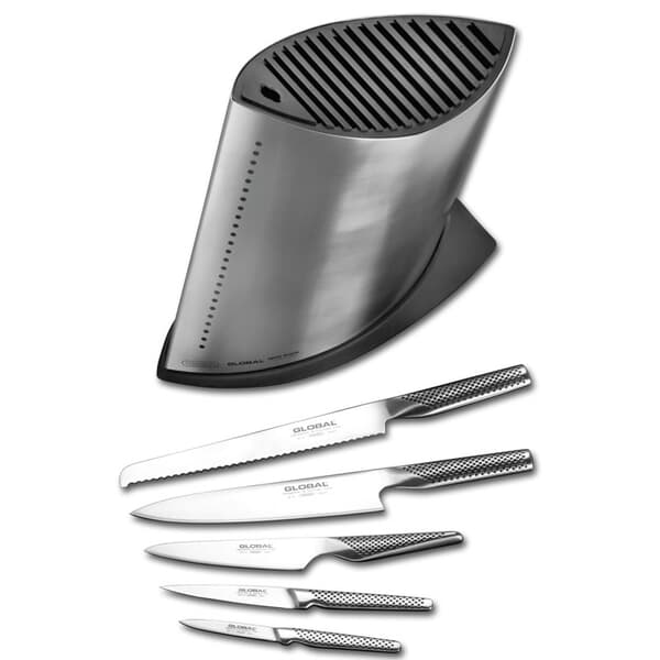 Global 6 Piece Knife Block Set