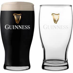 Guinness Pint Glass 568ml Twin Pack