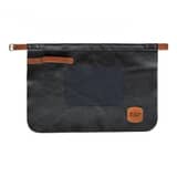Global Deluxe Leather Waist Apron - Black