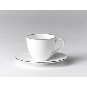 Gordon Ramsay Platinum - Espresso Cup and Saucer