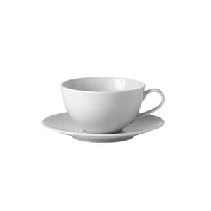 Gordon Ramsay Maze Grey Breakfast Cup and Saucer