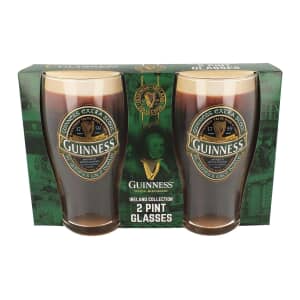 Guinness Ireland Pint Glass Twin Pack