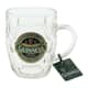 Guinness Green Dimpled Glass Tankard