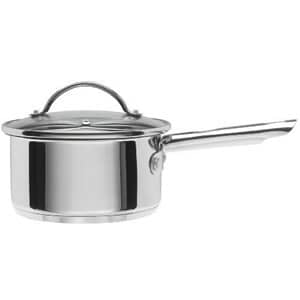 Hahn Stainless Steel 16cm Non-Stick Saucepan