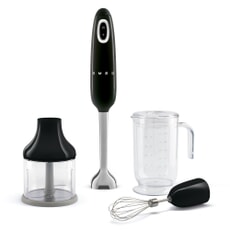 Smeg 3-in-1 Hand Blender With Accessories Black HBF03BLUK