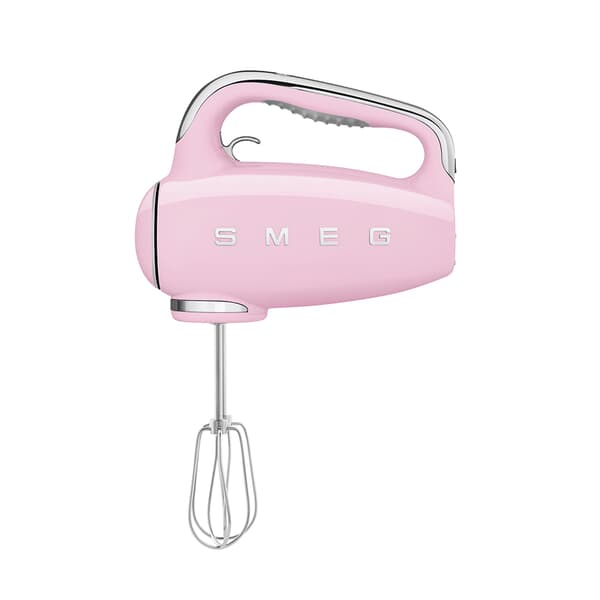 Smeg 50s Style Hand Mixer Pink HMF01PKUK