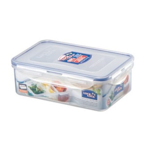Lock and Lock Rect (3 Compartments) 1ltr