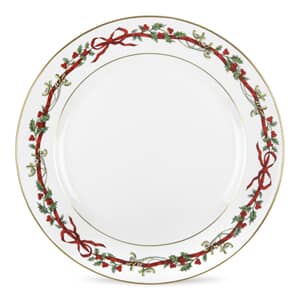 Royal Worcester Holly Ribbons - Round Dish