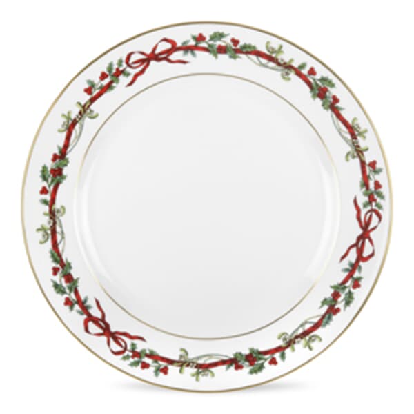 Royal Worcester Holly Ribbons - Round Dish