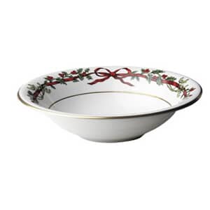 Royal Worcester Holly Ribbons - Cereal Bowl