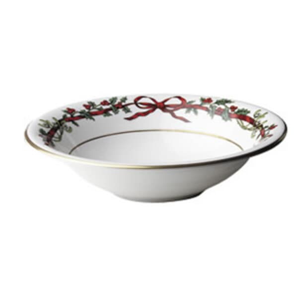 Royal Worcester Holly Ribbons - Cereal Bowl