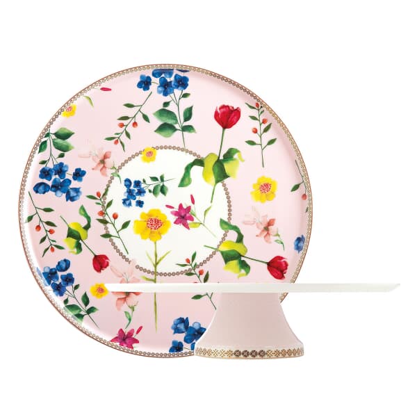 Maxwell and Williams Teas and Cs Contessa 30cm Footed Cake Stand Rose