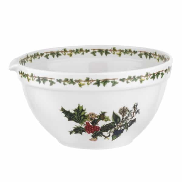 Portmeirion Holly and Ivy - 9 Inch Mixing Bowl
