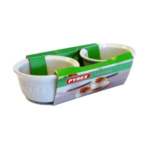 Pyrex Set Of 2 Ramekins 8cm White