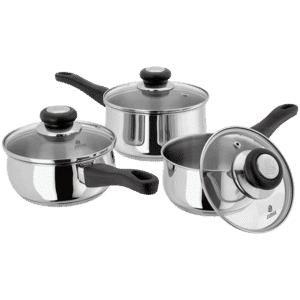 Judge Vista 3 Piece Saucepan Set