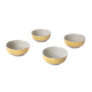 Jamie Oliver Big Love Brilliant Bowls Set of 4 Yellow 16cm