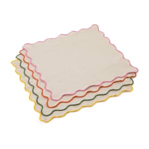 Jamie Oliver Big Love Neat Napkins Set of 4 Mixed Colour 45cm