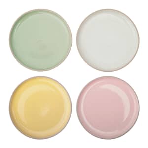 Jamie Oliver Big Love Little Plates Set of 4 Mixed Colours 19cm