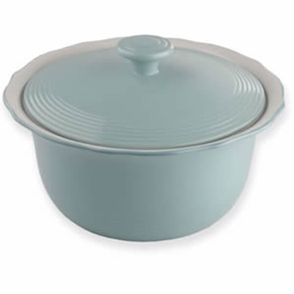 Jamie Oliver Fluted Blue - Covered Casserole 4ltr