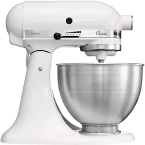 KitchenAid Classic Mixer 4.3L White 5K45SS