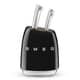 Smeg 7 Piece Knife Block Black
