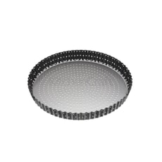 MasterClass Crusty Bake 28cm Non-Stick Fluted Round Flan / Quiche Tin
