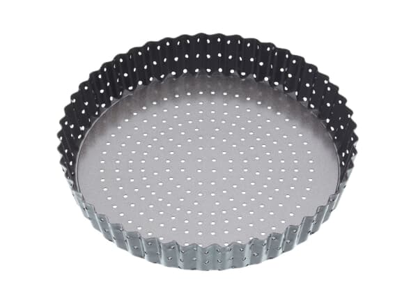 MasterClass Crusty Bake Non-stick Fluted Round 23cm Quiche Tin