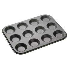 MasterClass Non-Stick 12 Hole Shallow Pan