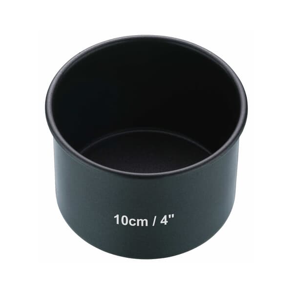 MasterClass Non-Stick 10cm Loose Base Deep Cake / Pork Pie Pan
