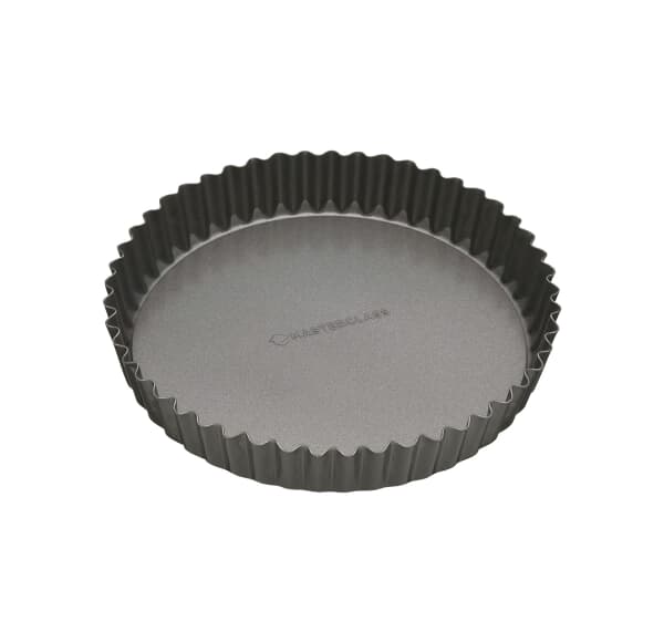 MasterClass Non-Stick 20cm Loose Base Fluted Quiche Tin