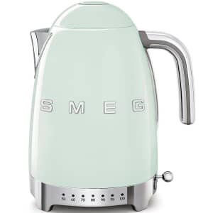 Smeg 50s Retro KLF04PGUK Kettle Variable Temperature - Pastel Green 1.7L