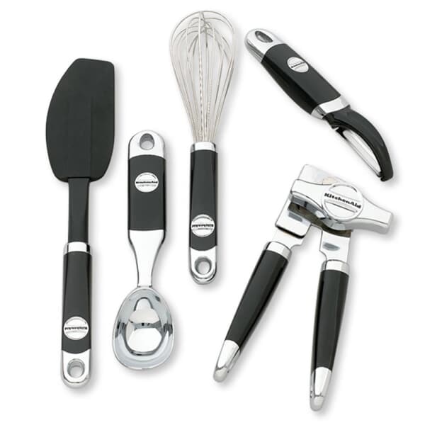 KitchenAid 5 Piece Gadget Set Black