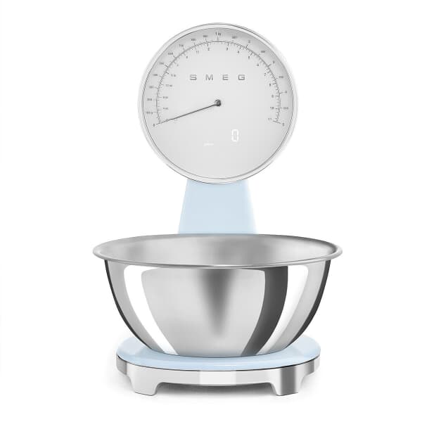 Smeg Retro Kitchen Scales Pastel Blue