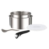 Tefal Ingenio Stainless Steel 6 Piece Pan Set
