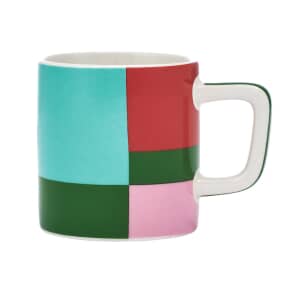 La Cafetire Ceramic Espresso Cup Green Utopian Lines 120ml