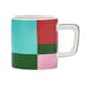 La Cafetire Ceramic Espresso Cup Green Utopian Lines 120ml